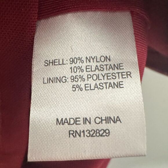 MAJORELLE Hampton Gown in Deep Garnet - Picture 12 of 13